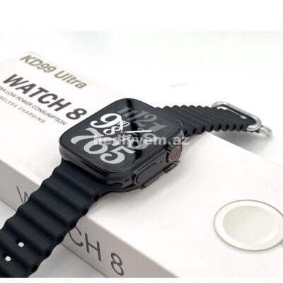 Apple Smart Saat KD99 qara