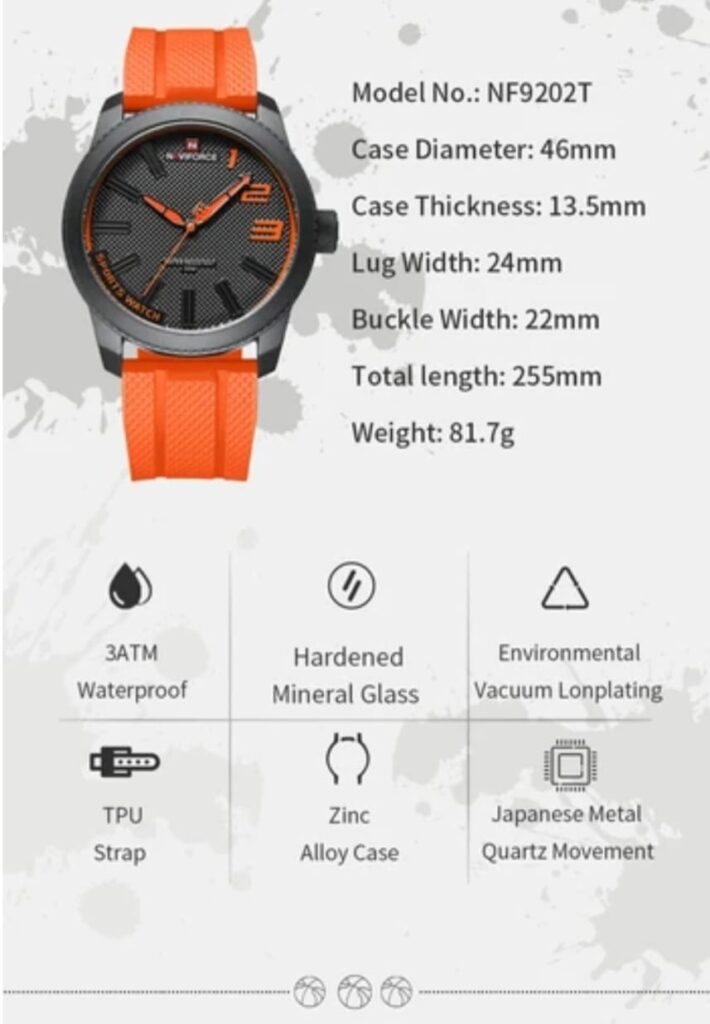 NaviForce Saat Kisi ucun №616