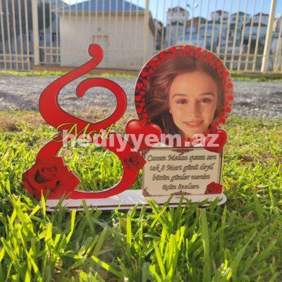 Sekilli Plaket Hediyye №129