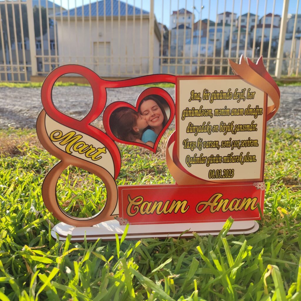 Sekilli Plaket Hediyye №128