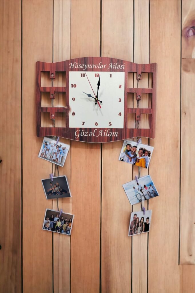 Sekilli Saat Kreativ Hediyye №821