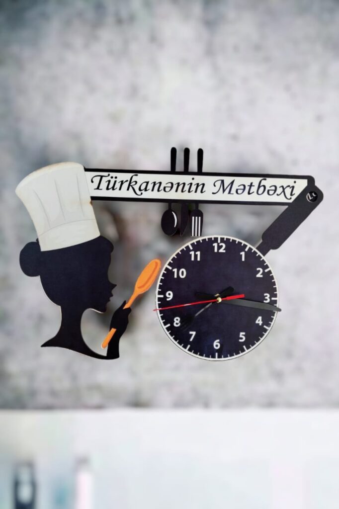 Sekilli Saat Kreativ Hediyye №819