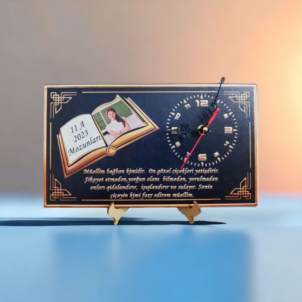 Sekilli Saat Kreativ Hediyye №823