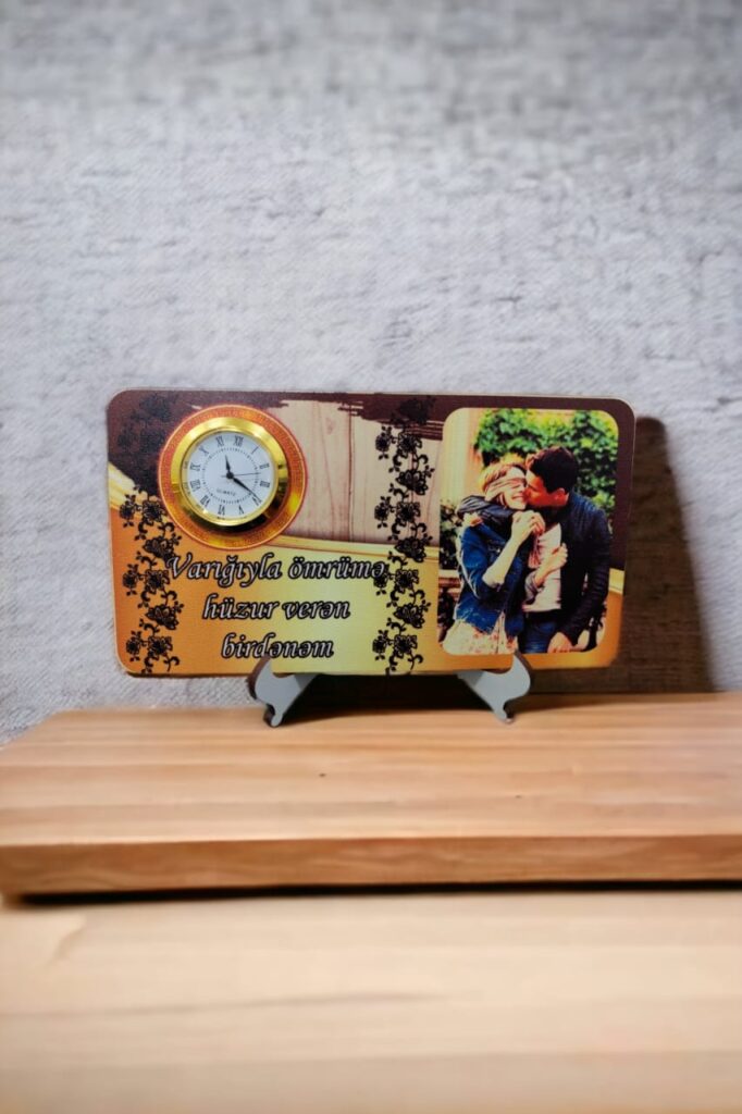 Sekilli Saat Kreativ Hediyye №823