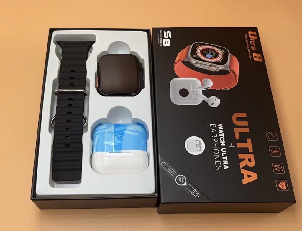S8 Ultra + Airpods | Smart Saat + Qulaqciq