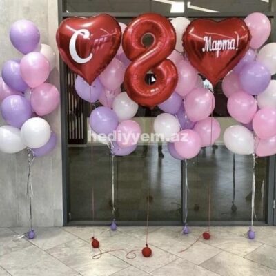 Helium Sar ve Helium Sar Dekoru Sifarisi №1768