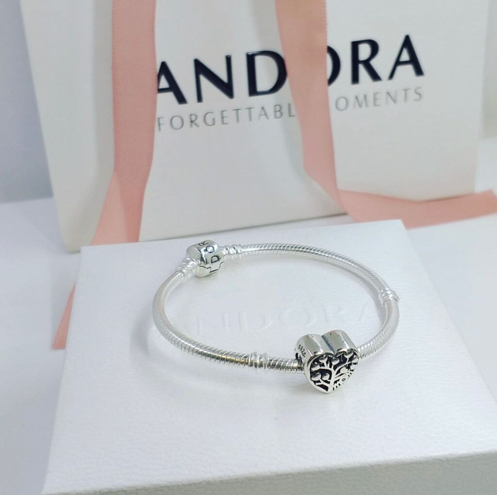 925 Gumus Pandora Qolbaq №d4
