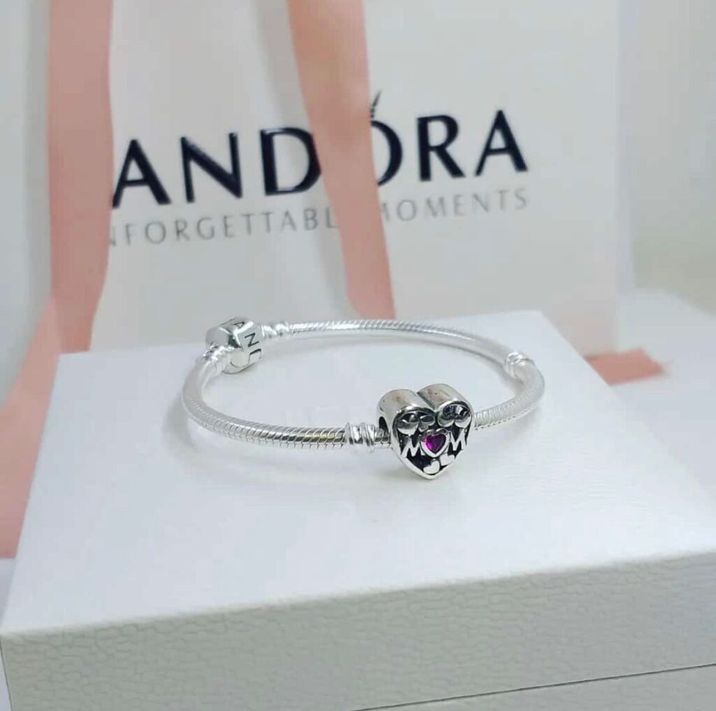 925 Gumus Pandora Qolbaq №d4