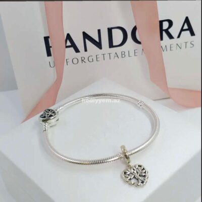 925 Gumus Pandora Qolbaq №d4
