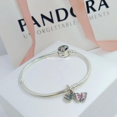 925 Gumus Pandora Qolbaq №d2
