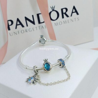 925 Gumus Pandora Qolbaq №c99
