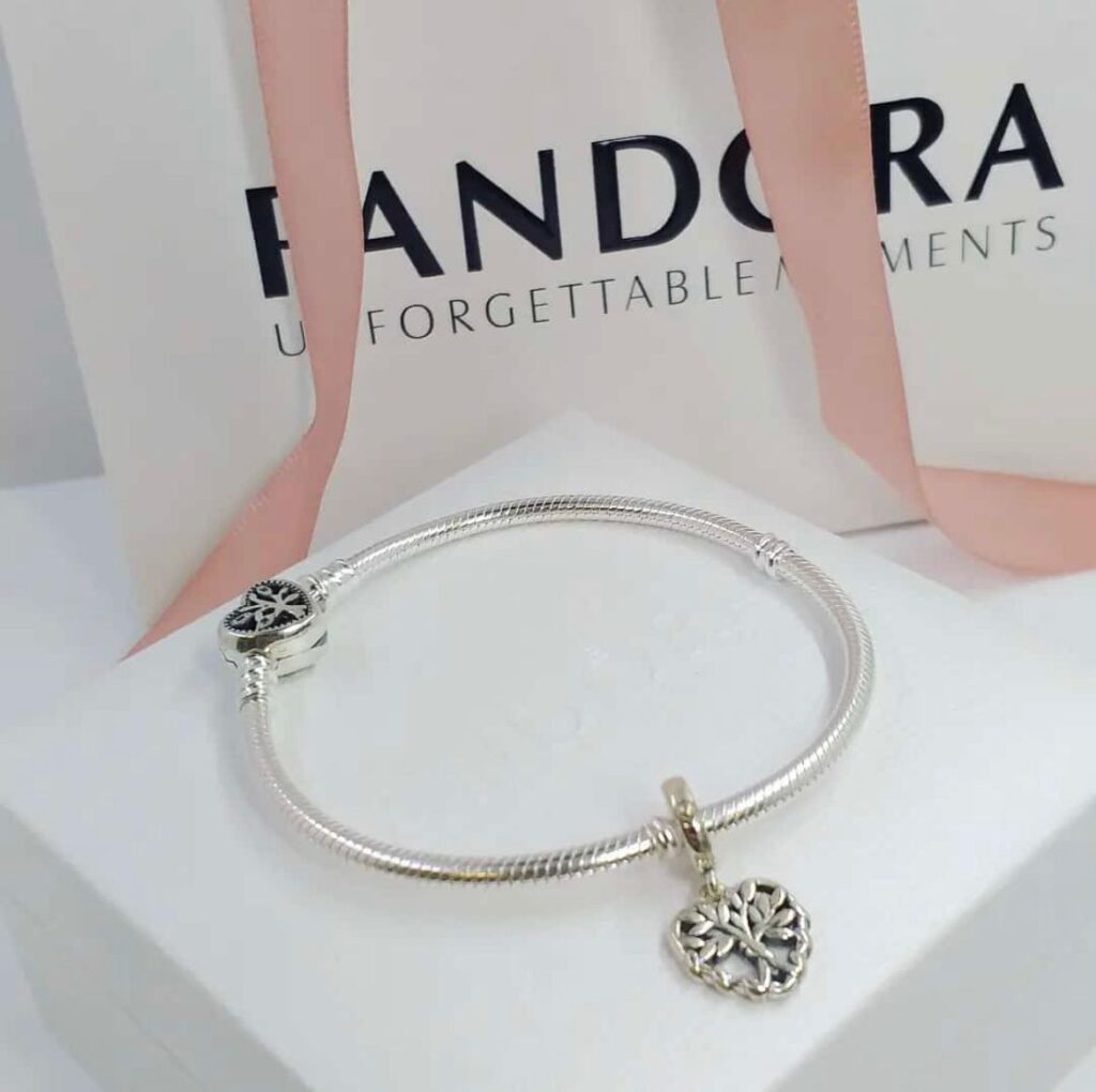 925 Gumus Pandora Qolbaq №c98