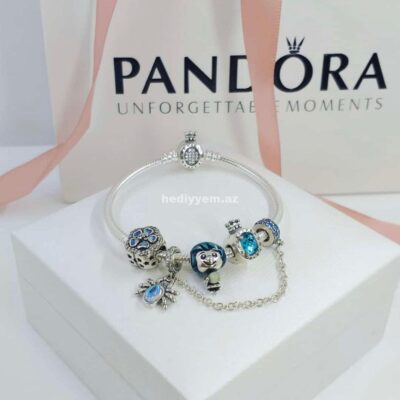 925 Gumus Pandora Qolbaq №c95