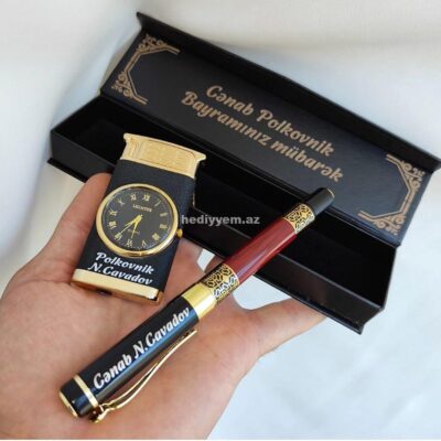 Qelem (Qutu Paket ve Ad Yazili) №x80
