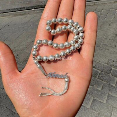 Tesbeh 925 Gumus (qab+paket) №i41