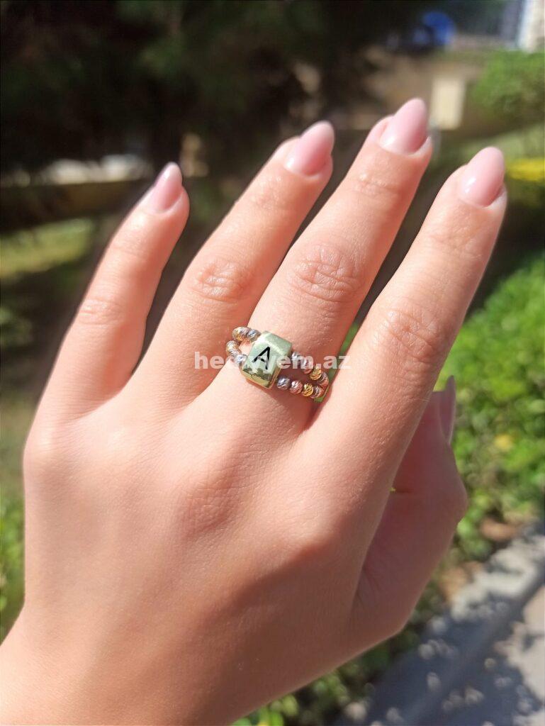 Uzuk Herf Yazilir (925 Gümüş) №i49