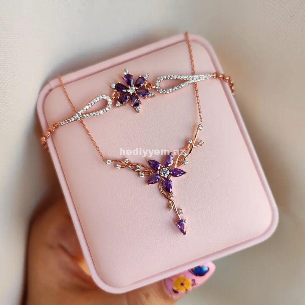 Gümüş Kamplekt 925 Əyar — №a054