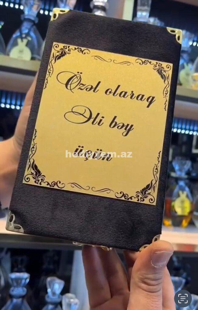 Deluxe Etir Yazili Duxu #264