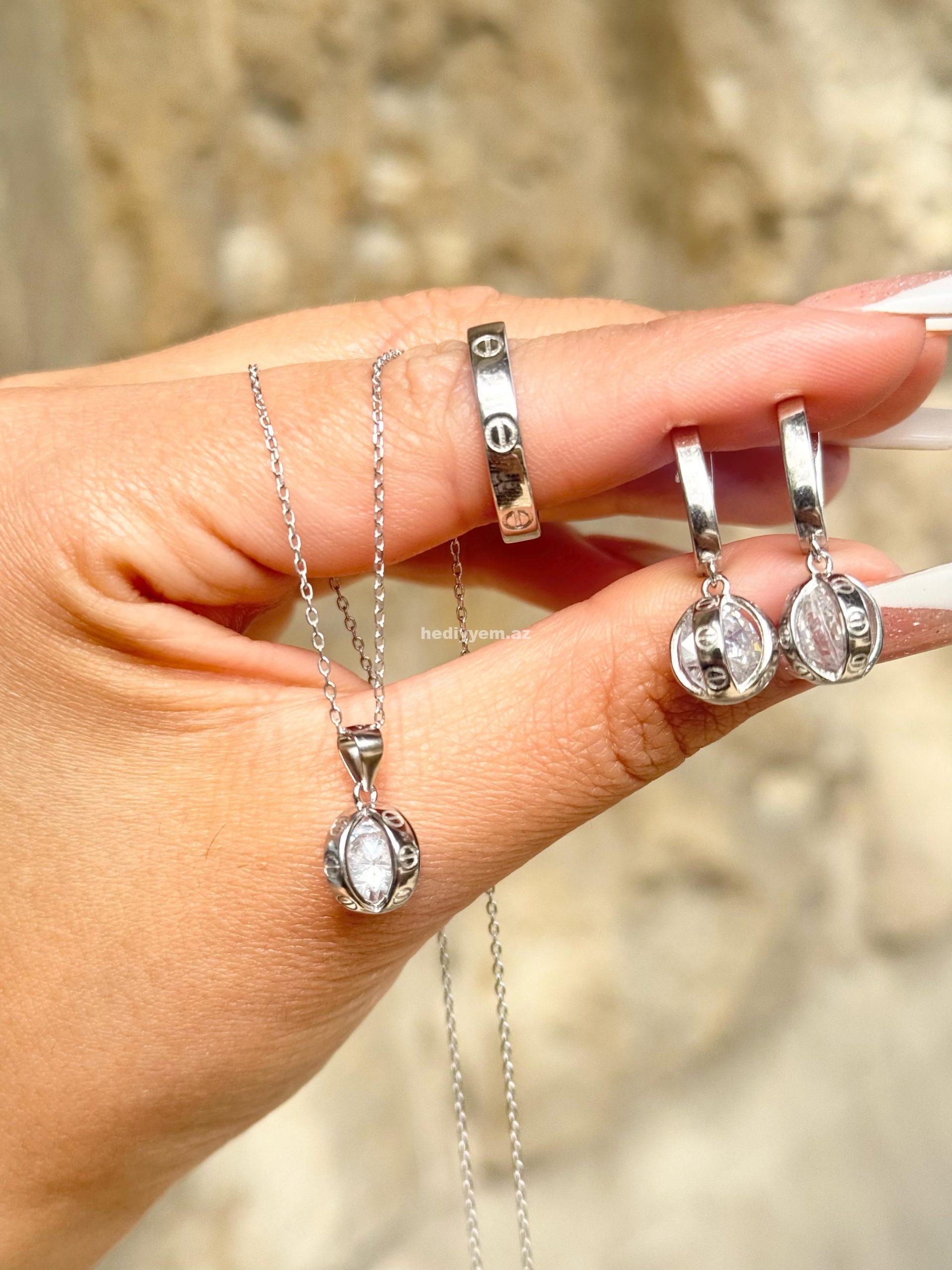 Cartier Gümüş dest 1-1