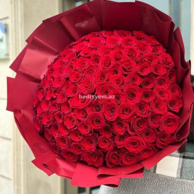 Qizilgul Gül Buketi (001)