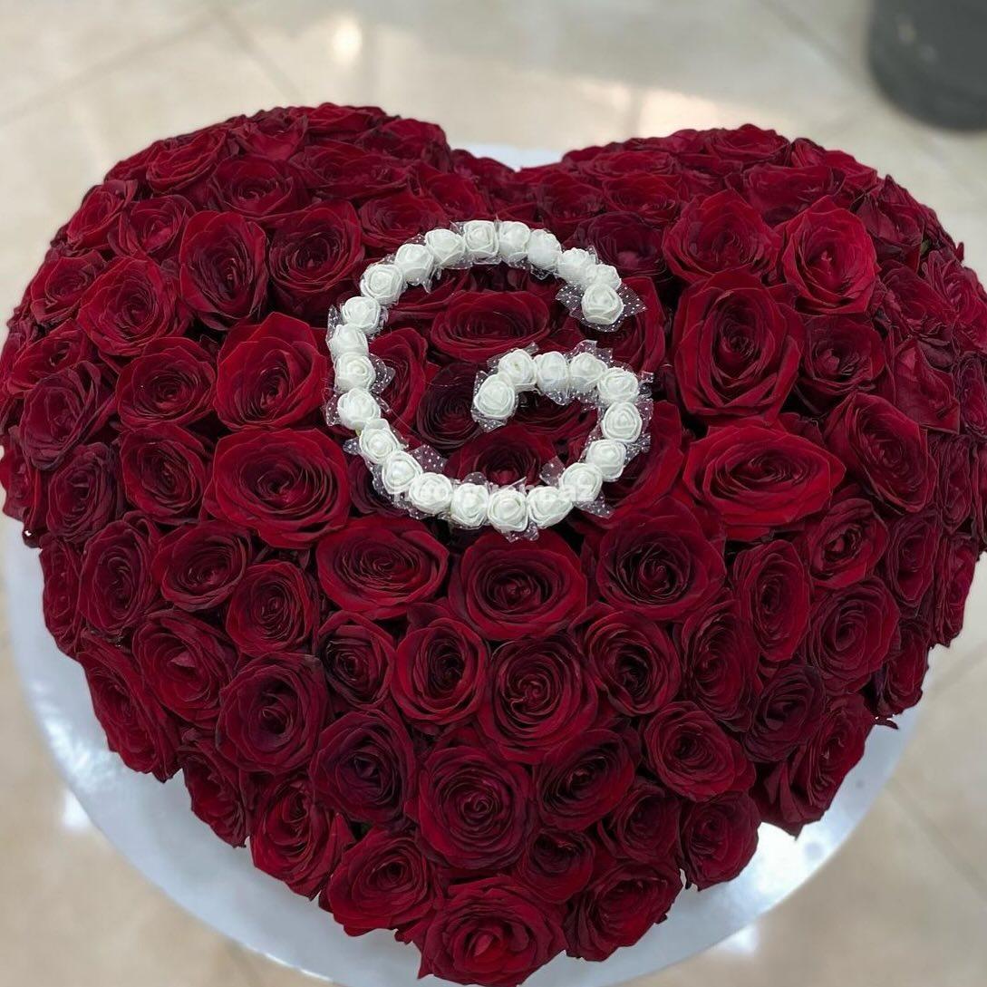 Qizil Gül Buketi (0012)
