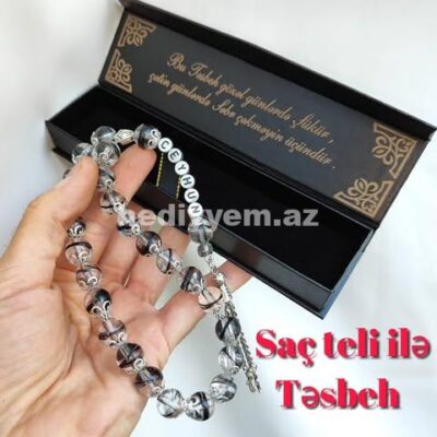 Tesbeh Hediyyelik (sac teli ile) - (3047)