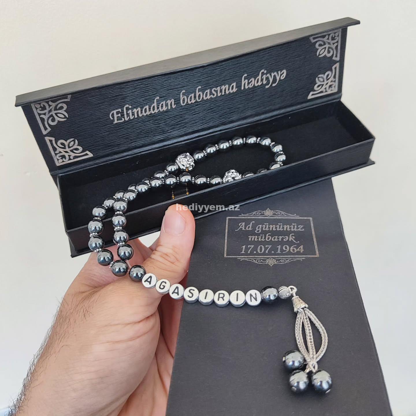 Tesbeh Hediyyelik (isteye uygun yazili) – (3049)