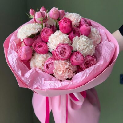 Qarışıq Mix Gül Buketi – (3137)