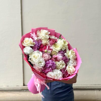 Qarışıq Mix Gül Buketi – (3138)