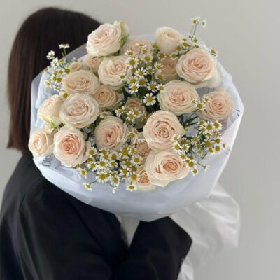 Ağ Gül Buketi – (3144)