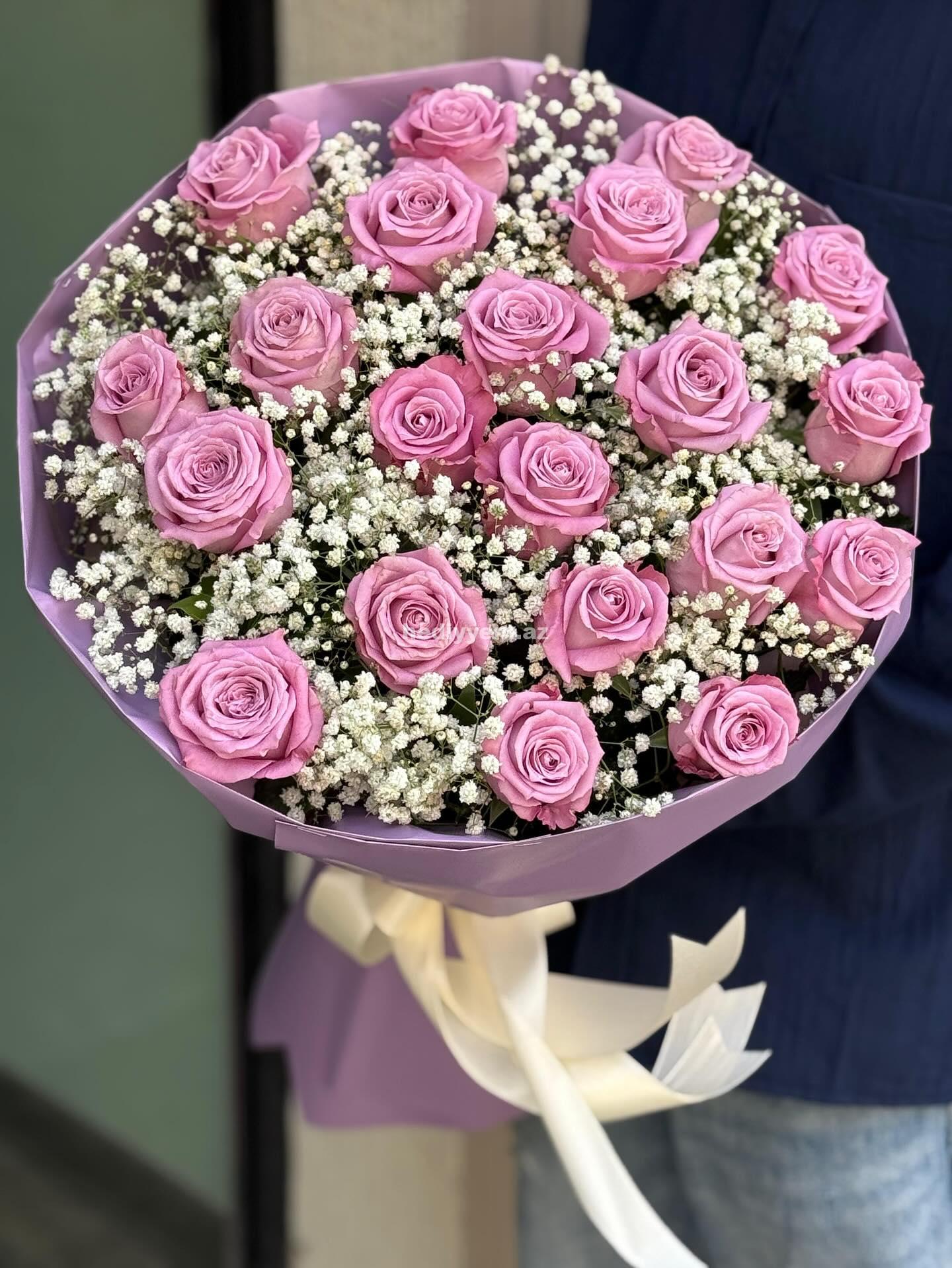 Qarışıq Mix Gül Buketi – (3143)