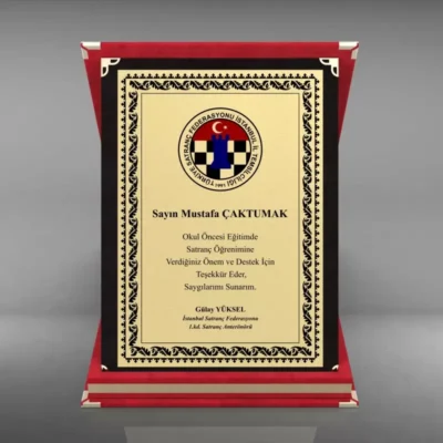 Plaket (istənilən yazılı) – (3114)