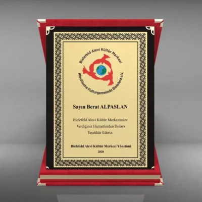 Plaket (istənilən yazılı) – (3113)