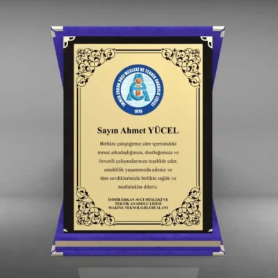 Plaket (istənilən yazılı) – (3110)