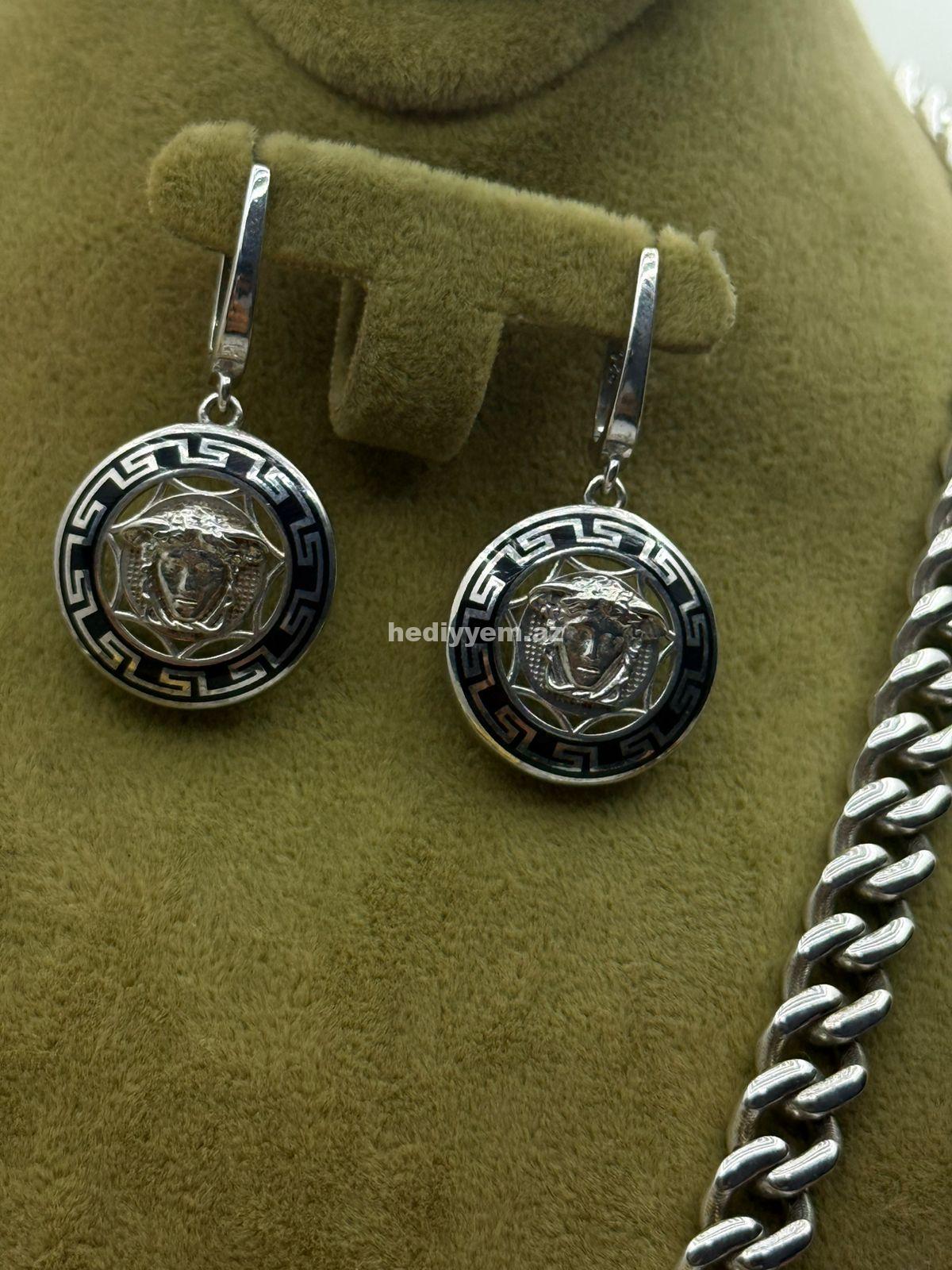 Versace Qadın Gümüş Dəsti (925 ayar) – (3190)