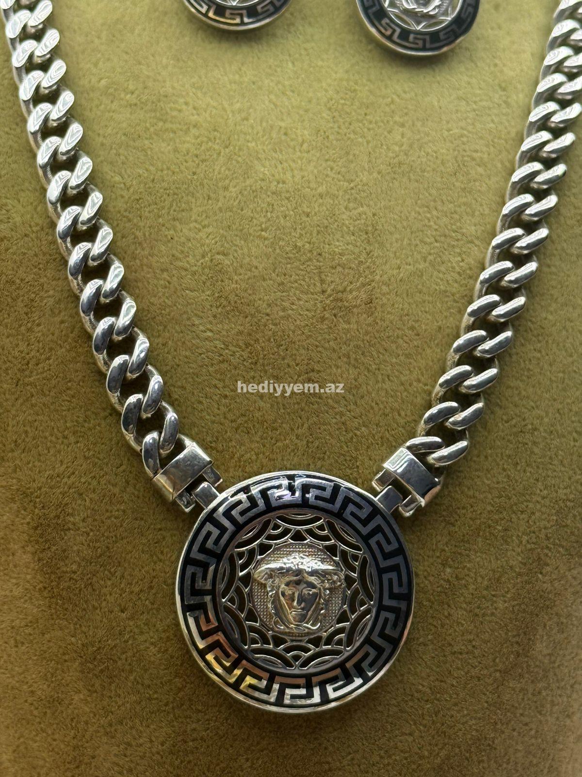 Versace Qadın Gümüş Dəsti (925 ayar) – (3190)