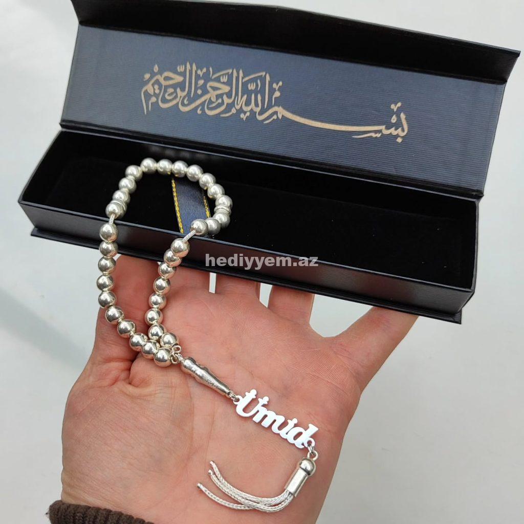 925 ayar Gumusden Tesbeh – (3177)
