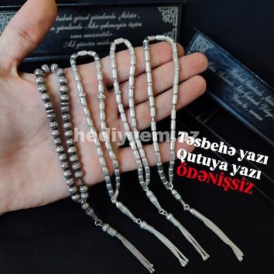 925 ayar Gumusden Tesbeh – (3176)