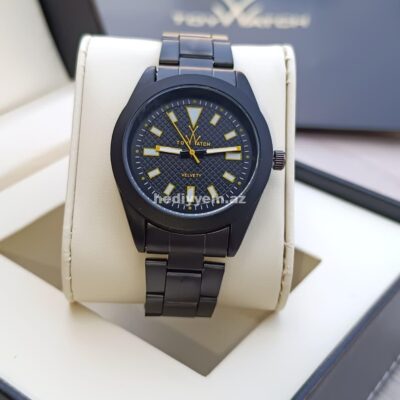 Toy watch Saat Velvet Black