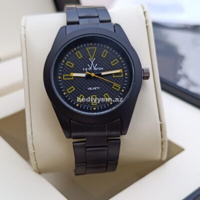 Toy watch Saat Velvet Black