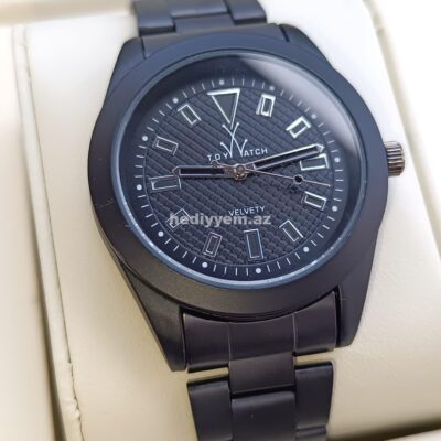 Toy watch Saat Velvet Black