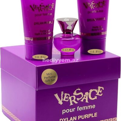Versace Dylan Purple pour femme – 90 ml Qadın Parfüm Seti 🌸