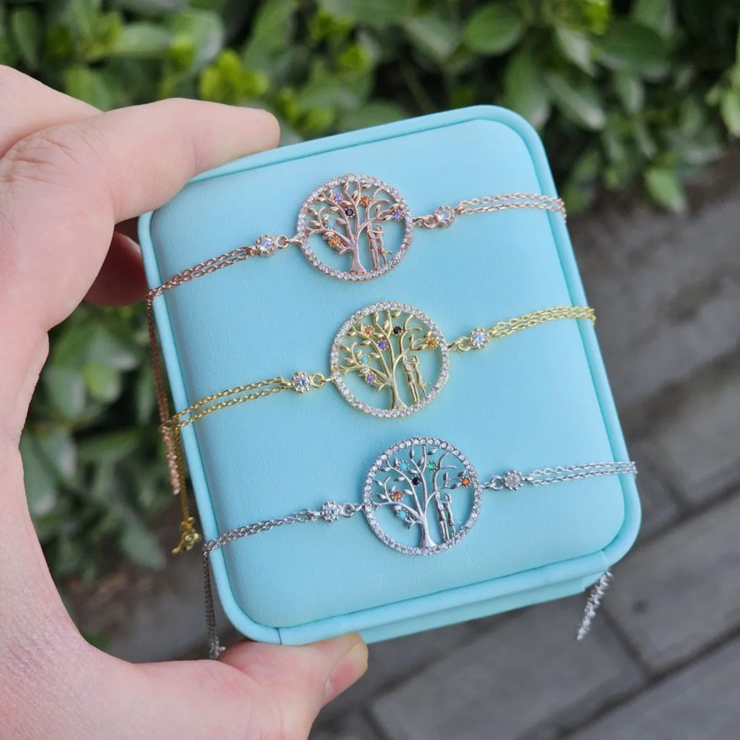 925 ayar Gümüş Qadin Qolbaq – No.3324