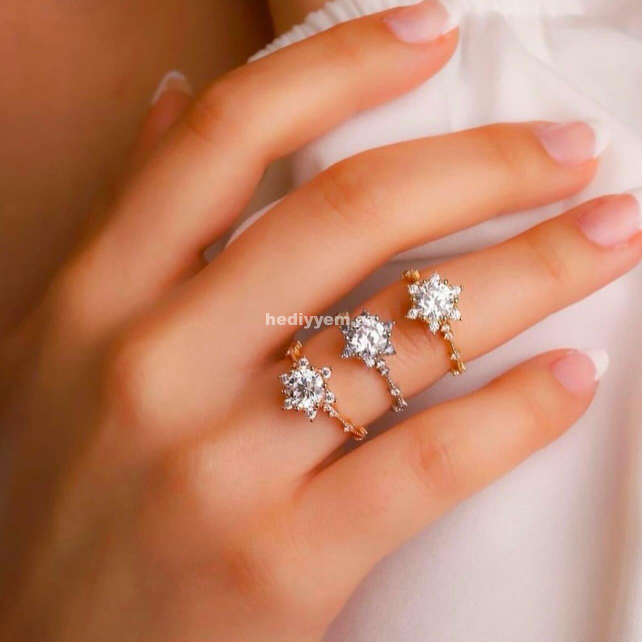 925 ayar Fiona Gümüş Üzük– No.3318