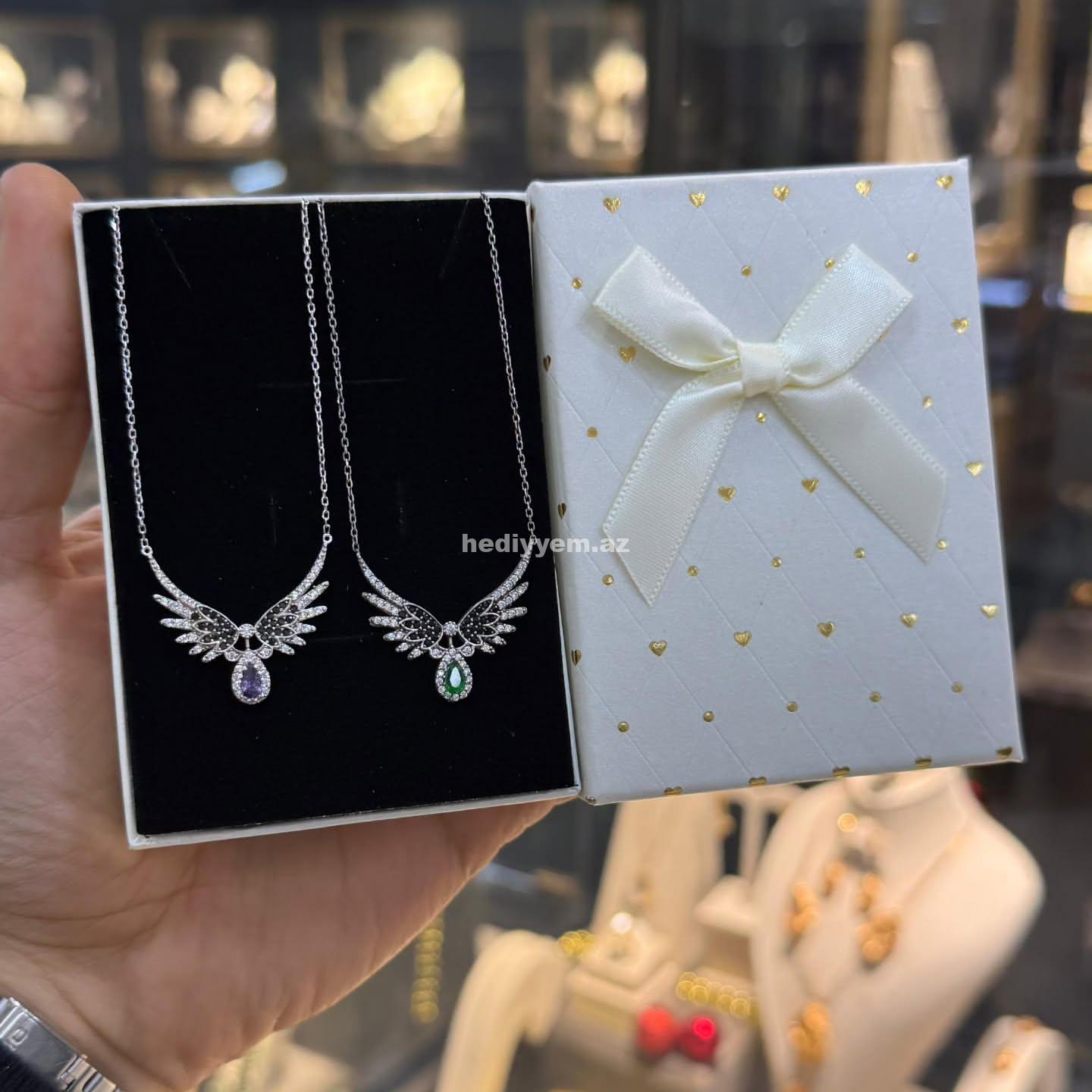 925 ayar Melek Qanadi Gümüş Sep – No.3306