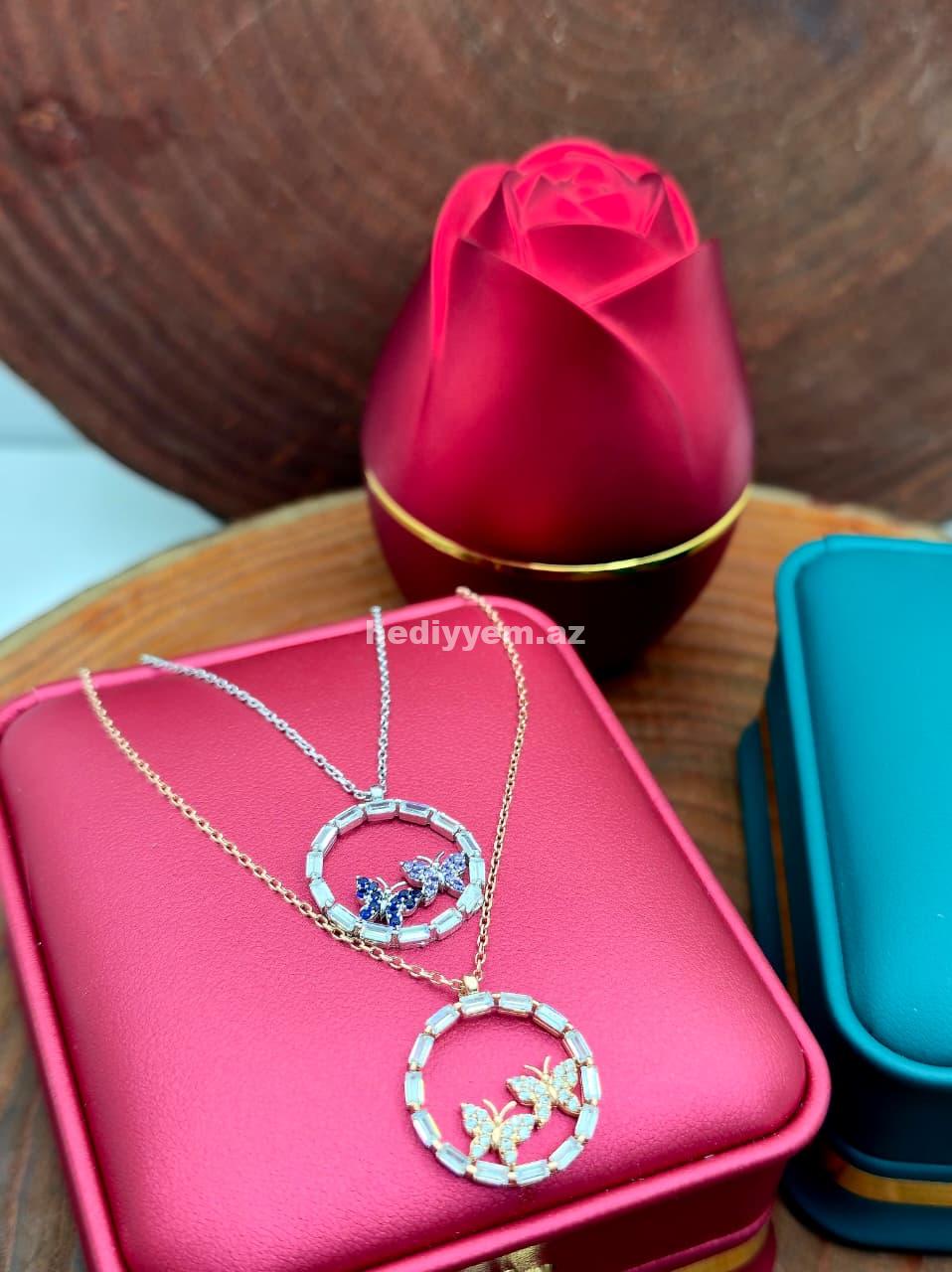 925 ayar Gümüş Sep (Boyunbağı) – No.3358