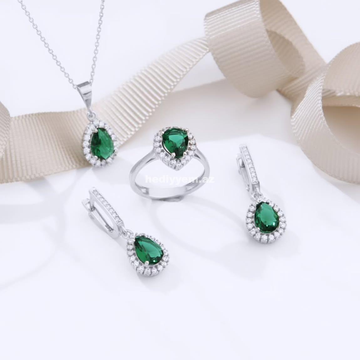 925 ayar Gümüş Dest (Komplekt) – No.3360