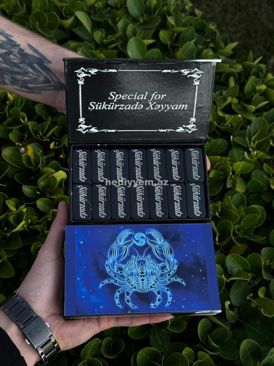 Domino Yazili ve Şəkilli – No.3299