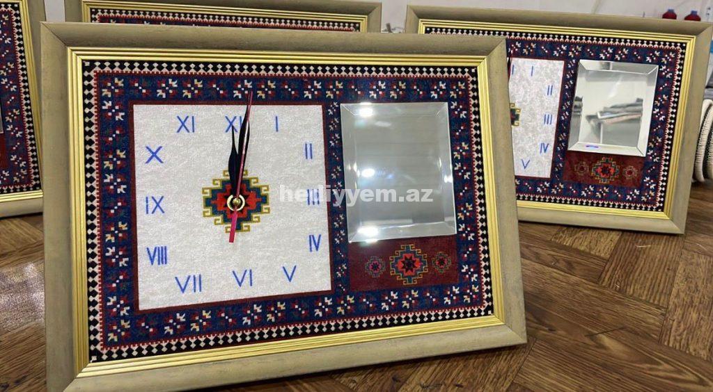 Foto Xalça (şekil xalca) Saat – No.3305
