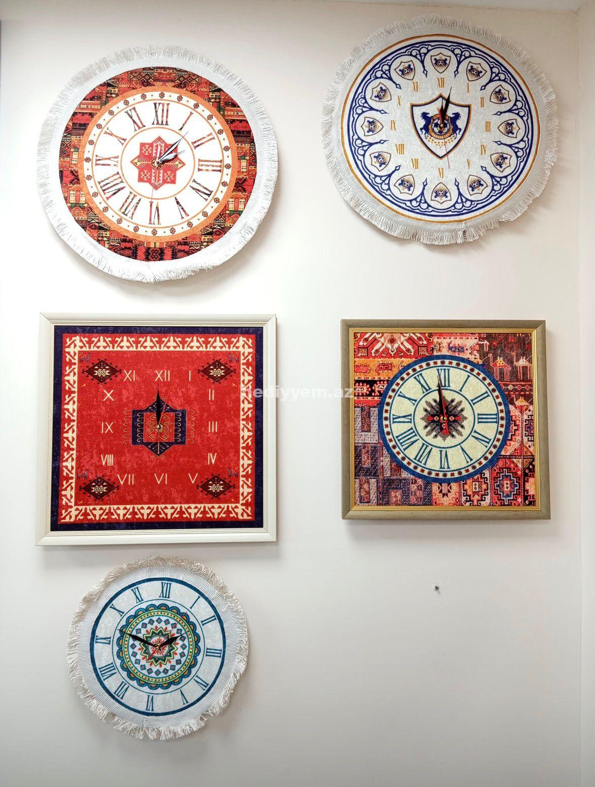 Foto Xalça (şekil xalca) Saat – No.3304